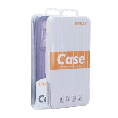 For Redmi K70E ENKAY Hat-Prince Translucent Matte TPU Shockproof Phone Case(White)