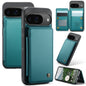For Google Pixel 9 / 9 Pro CaseMe C22 Card Slots Holder RFID Anti-theft Phone Case(Green)