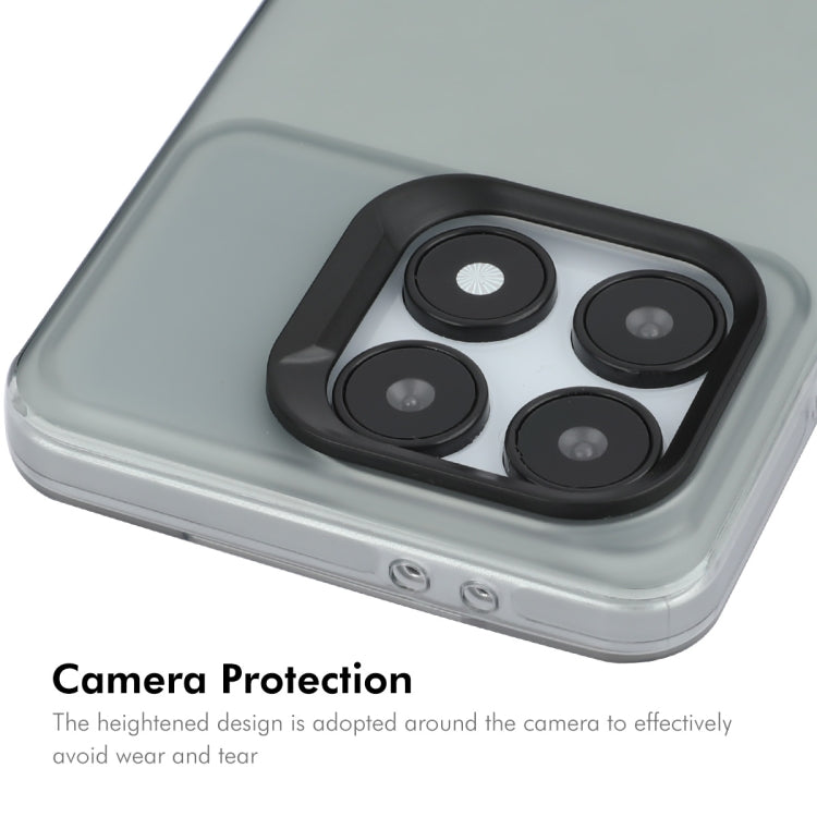 Pour Redmi K70 Ultra Coque de protection souple en TPU mat translucide ENKAY Hat-Prince + Film de protection 9H avec bords incurvés (gris)