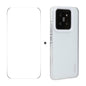 Pour Xiaomi 14 Coque de téléphone souple en TPU mat translucide ENKAY Hat-Prince + Film 9H Grande Courbe (Blanc)
