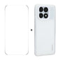 For Redmi K70 / K70 Pro ENKAY Hat-Prince Translucent Matte TPU Soft Phone Case + 9H Big Arc Edge Film(White)