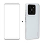 For Xiaomi 14 Pro ENKAY Hat-Prince Translucent Matte TPU Phone Case + 3D Hot Bending Film(White)