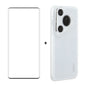 For Huawei Pura 70 Pro / 70 Pro+ ENKAY Hat-Prince Translucent Matte TPU Phone Case with Lens Film + 3D Hot Bending Film(White)