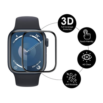 For Apple Watch Series 11 / 10 42mm 10pcs ENKAY 3D Full Coverage Soft PC Edge PMMA HD Screen Film