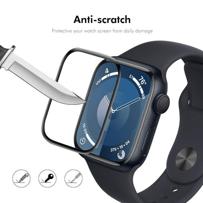 For Apple Watch Series 11 / 10 42mm 10pcs ENKAY 3D Full Coverage Soft PC Edge PMMA HD Screen Film