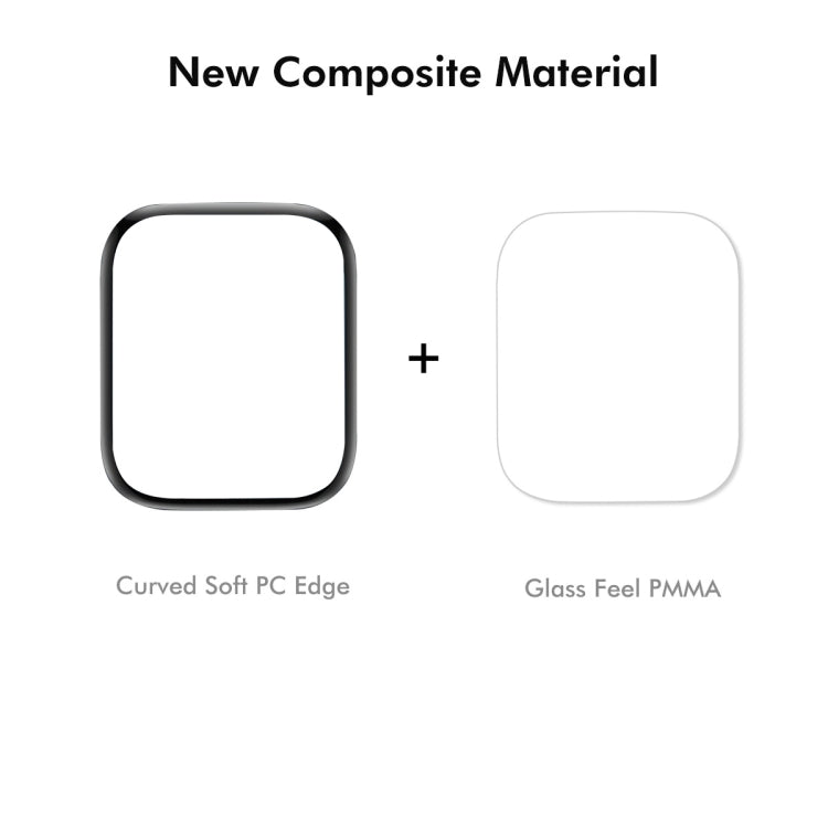 For Apple Watch Series 11 / 10 46mm 10pcs ENKAY 3D Full Coverage Soft PC Edge PMMA HD Screen Film