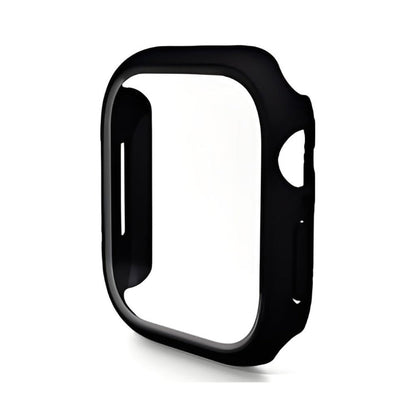 For Apple Watch Series 11 / 10 46mm ENKAY Hat-Prince PC Tempered Glass Film Integrated Watch Case(Black)