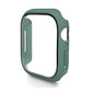 For Apple Watch Series 11 / 10 46mm ENKAY Hat-Prince PC Tempered Glass Film Integrated Watch Case(Dark Green)