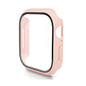 Pour Apple Watch Series 11 / 10 42mm Coque de protection intégrée ENKAY Hat-Prince en PC et verre trempé (Rose)