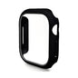 For Apple Watch Series 11 / 10 42mm ENKAY Hat-Prince PC Tempered Glass Film Integrated Watch Case(Black)