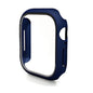 For Apple Watch Series 11 / 10 42mm ENKAY Hat-Prince PC Tempered Glass Film Integrated Watch Case(Midnight Blue)
