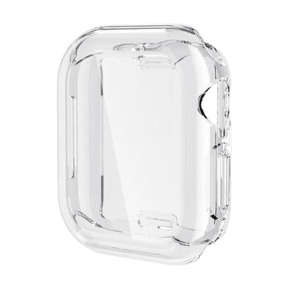 Pour Apple Watch Series 11 / 10 42mm Coque Souple TPU Électroplaquée ENKAY Hat-Prince avec Film de Protection d'Écran (Transparent)