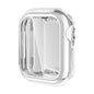 Pour Apple Watch Series 11 / 10 46 mm ENKAY Hat-Prince Coque souple en TPU électroplaqué avec film d'écran (argent)
