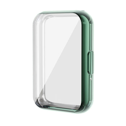 For Samsung Galaxy Fit3 ENKAY Hat-Prince Full Coverage Electroplated Soft TPU Case with Screen Protection(Dark Green)