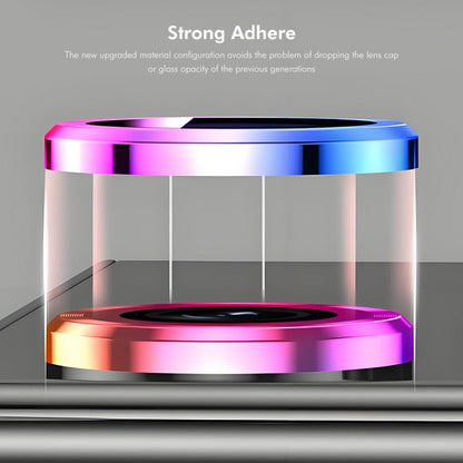 For Xiaomi 14T ENKAY 9H Rear Lens Aluminium Alloy Tempered Glass Film(Colorful)