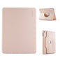 For iPad Air / Air 2 / 9.7 2017 / 2018 ENKAY 360 Rotation TPU Leather Smart Tablet Case with Pen Slot(Pink)