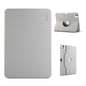 For iPad Air 11 2026 / 2025 / 2024 ENKAY 360 Rotation TPU Leather Smart Tablet Case with Pen Slot(Grey)