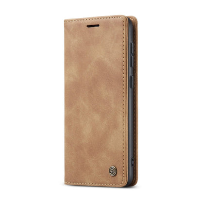 For Samsung Galaxy S24 FE 5G CaseMe 013 Multifunctional Horizontal Flip Leather Phone Case(Brown)