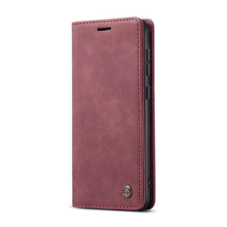For Samsung Galaxy S24 FE 5G CaseMe 013 Multifunctional Horizontal Flip Leather Phone Case(Red)