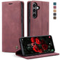For Samsung Galaxy S24 FE 5G CaseMe 013 Multifunctional Horizontal Flip Leather Phone Case(Red)