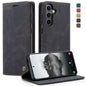 For Samsung Galaxy S24 FE 5G CaseMe 013 Multifunctional Horizontal Flip Leather Phone Case(Black)
