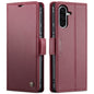 For Galaxy A56 5G CaseMe 023 Butterfly Buckle Litchi Texture RFID Anti-theft Leather Phone Case(Red)
