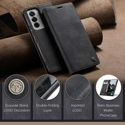 For OPPO Reno12 5G Global CaseMe 013 Multifunctional Horizontal Flip Leather Phone Case(Black)