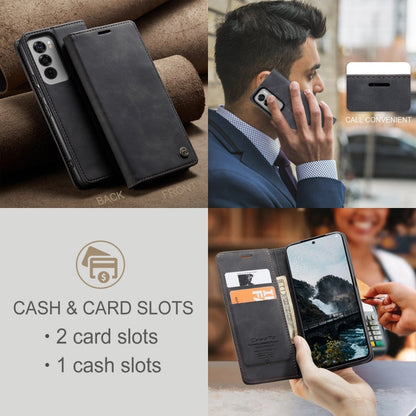 For OPPO Reno12 5G Global CaseMe 013 Multifunctional Horizontal Flip Leather Phone Case(Black)