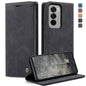 Pour OPPO Reno12 Pro 5G Étui de téléphone en cuir à rabat horizontal multifonctionnel CaseMe 013 Global (Noir)