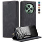 Pour OPPO Reno12 F /12 FS 5G Étui de téléphone en cuir à rabat horizontal multifonctionnel CaseMe 013 (Noir)