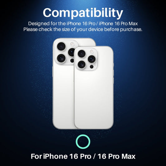 For iPhone 16 Pro / 16 Pro Max NORTHJO Camera Lens Protector CD Veins 3D Tempered Glass Film(Silver)