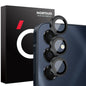 For Samsung Galaxy A16 5G NORTHJO Camera Lens Protector CD Metal Ring Tempered Glass Film(Black)