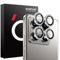 For Xiaomi 14T Pro 5G NORTHJO Camera Lens Protector CD Metal Ring Tempered Glass Film(Silver)