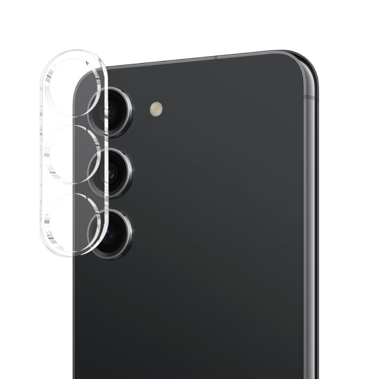 Pour Samsung Galaxy S23 5G Étui en TPU NORTHJO avec Film pour Écran et Objectif, Prise en Charge du Déverrouillage par Empreinte Digitale (Transparent)