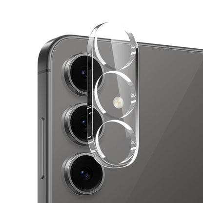 For Samsung Galaxy S25+ 5G NORTHJO TPU Case with Screen and Lens Film, Support Fingerprint Unlock(Transparent)