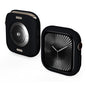 Pour Apple Watch Series 11 / 10 46mm ENKAY Hat-Prince Étui de montre en TPU couleur bonbon (noir)
