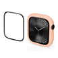 For Apple Watch Series 11 / 10 46mm ENKAY Hat-Prince 2 in 1 Candy Color TPU Watch Case with Full Coverage PMMA Soft Film(Pink)