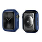 For Apple Watch Series 11 / 10 46mm ENKAY Hat-Prince Solid Color PC Watch Case Shockproof Cover(Dark Blue)