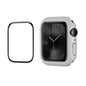 For Apple Watch Series 11 / 10 46mm ENKAY Hat-Prince 2 in 1 Solid Color PC Watch Case with Full Coverage PMMA Soft Film(Light Grey)
