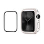 For Apple Watch Series 11 / 10 46mm ENKAY Hat-Prince 2 in 1 Solid Color PC Watch Case with Full Coverage PMMA Soft Film(Silver)