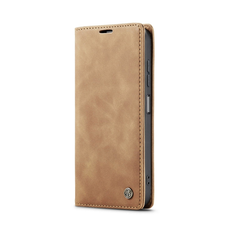 For Samsung Galaxy A16 5G CaseMe 013 Multifunctional Horizontal Flip Leather Phone Case(Brown)