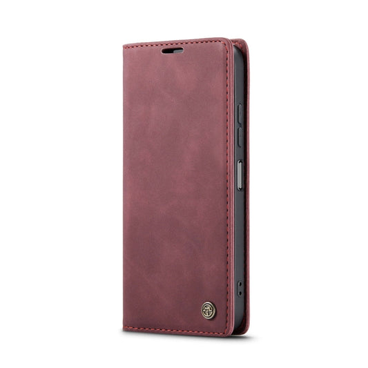 For Samsung Galaxy A16 5G CaseMe 013 Multifunctional Horizontal Flip Leather Phone Case(Red)
