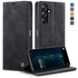 For Samsung Galaxy A16 5G CaseMe 013 Multifunctional Horizontal Flip Leather Phone Case(Black)