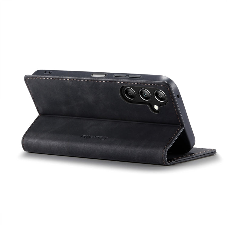 For Samsung Galaxy A16 5G CaseMe 013 Multifunctional Horizontal Flip Leather Phone Case(Black)