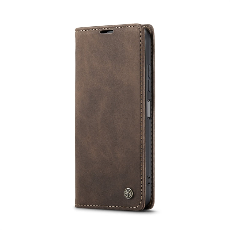 For Galaxy A07 / A06 CaseMe 013 Multifunctional Horizontal Flip Leather Phone Case(Coffee)