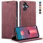 For Galaxy A07 / A06 CaseMe 013 Multifunctional Horizontal Flip Leather Phone Case(Red)
