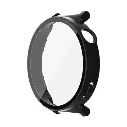 Pour Huawei Watch GT 5 41mm Étui de protection PC intégré avec film en verre trempé ENKAY Hat-Prince (Noir)
