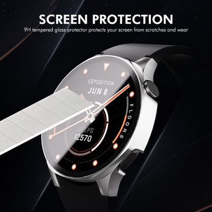 Pour Huawei Watch GT 5 41mm ENKAY Hat-Prince Film de verre trempé intégré au boîtier de montre PC (Transparent)