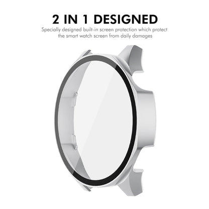 For Huawei Watch GT 5 46mm ENKAY Hat-Prince Tempered Glass Film Integrated PC Watch Case(White)