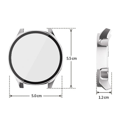 For Huawei Watch GT 5 46mm ENKAY Hat-Prince Tempered Glass Film Integrated PC Watch Case(Pink)